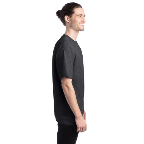 Heren lang Beefy-T - houtskool HEATHER - LT(D0102H7MEQT) 2