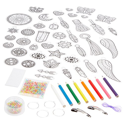 Shrinky Dinks Sieradenset Kunst- en ambachtsactiviteit voor kinderen 2