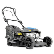 Hyundai 20'' 51cm Black Edition Self-Propelled Petrol Lawnmower, 200cc, 4-in-1 Cutting Options; Side and Rear Discharge, 60L Mulch HYM20200SP