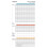 Nmeros de vinil autoadesivo Chartpak 4 polegadas de altura branco 23 por pacote (01196) 4