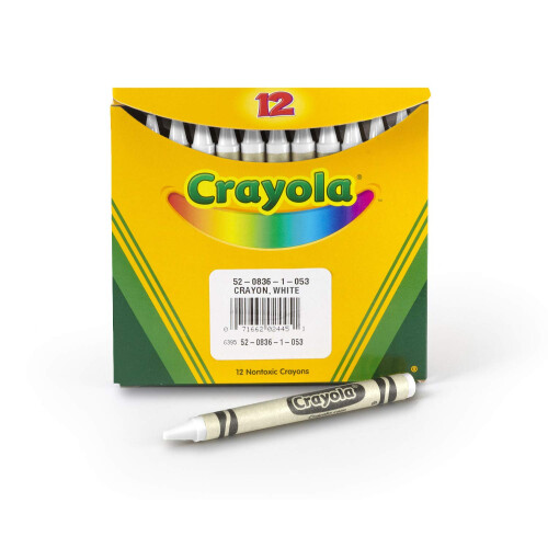 Crayola Crayola 151958 Crayons-White 12-Pkg 2