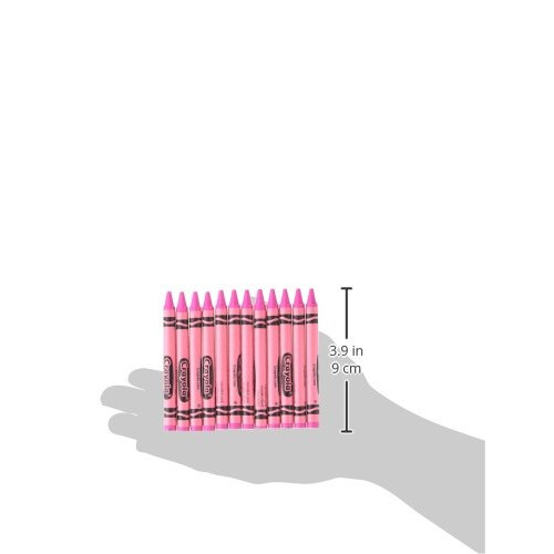 Crayola Crayola Κηρομπογιές Ροζ, Σετ 12 Τεμαχίων (5208361010) 2