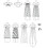 Butterick Butterick B6190 E5 Φόρεμα με Αυτοκρατορική Μέση, Μπουφάν και Κεφαλοδέσμες 4
