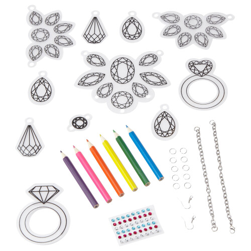 Shrinky Dinks Statement-Schmuckset 2