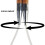 Agulhas de Tricô Circulares ChiaoGoo Bamboo Patina 16 polegadas (41cm) Tamanho US 10.5 (6.5mm) 4