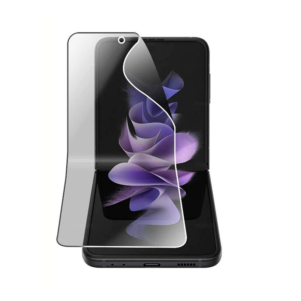 Privacy Screen Protector Compatible With Sam Z Flip 7 Fe Inner Display - Anti-Peeping Anti-Spy Soft Hydrogel Protective Film 6930998003001