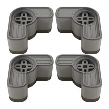 Washing machine antivibration pads, stabilizer, shock absorption, floor protection, 9.2 x 4.5 cm