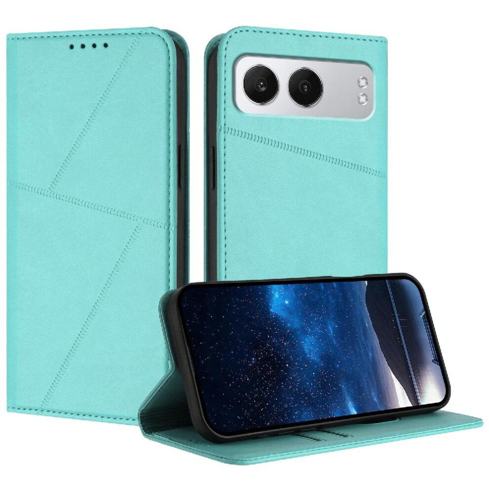 (Green) Case For Oneplus Nord 4 Anti-Fingerprint Matte Texture With Card Slots And Kickstand Shockproof Cover Green 764563694792