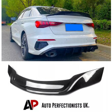 For Audi A3 S3 RS3 8Y Saloon Carbon Fibre High Kick Ducktail Spoiler 2020+