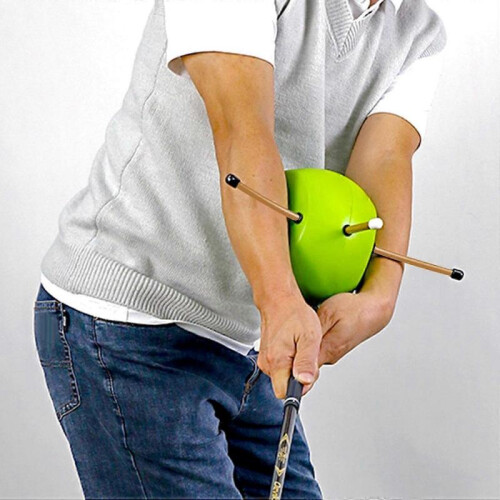 The Connector Golf Training Aid Golf Swing Trainer Posture Corrector Golf Swing Trainer Posture Correction Aid Arm Structure Safe Set and Alignment 1