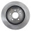 TRQ Rear Brake Rotors Set Solid Compatible with 2005-2014 Ford Mustang 4