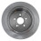 TRQ bakbromsskivor Set solid kompatibel med 2005-2009 Subaru Legacy Outback 4