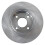 TRQ frontbremsningsrotorer Set udluftet kompatible med 2000-2004 Ford Focus 4