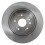 TRQ bakbromsskivor Set solid kompatibel med 2002-2004 Honda CR-V 4