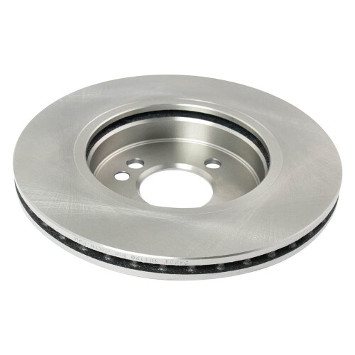TRQ Front Brake Rotors Set Vented Compatible with 2002-2006 Mini Cooper 2
