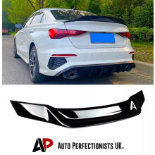 For Audi A3 S3 RS3 8Y Saloon Rear High Kick Ducktail Boot Spoiler 2020