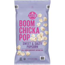 Angie's Boom Chicka Pop Sweet & Salty Kettle Popcorn Movies Theater Pack of 652G