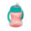 Nuby Nuby Clik-It Soft Spout No-Spill Training Sippy Cup with Handles - (2-Pack) 10 oz - 4+ Months - Aqua/Red/Orange 4