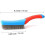 1pc multipurpose steel wire brush wire brush with plastic handle Ref: 7842 2