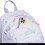 Adidas adidas Creator 2 Rucksack Icon Brand Love Wei   /Flash Aqua Blau/Hellviolett Einheitsgr      e 4