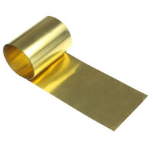 Messingbleche, Metallfolienplatte, MessingMetallfolienplatte, Messingfolienrolle, Messingblech, Goldfolienplatte (Width10mm)