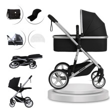 Luxury Baby Stroller with Full Accessories Set Stylish & Versatile