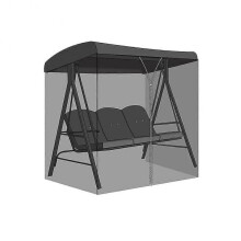 Patio Insect Screen Patio Mosquito Net Net with Net Swing Opening Zipper N9K4 205 X 125 X 200 Cm standard size