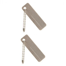 2 x Grinder Fishing Hook Sharpener Sharpener Glitter Stones Whetstone Mini Diamond