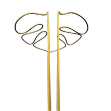 Monsterashaped plant support, Reusable, Stable plant stem support made of alloy, Plant support for vegetables D Ref: 3867