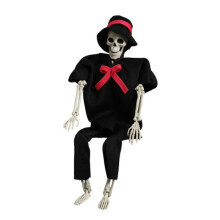 Terrible skull props Indispensable eerie home decorations Artificial skeletonshaped sculpture Figure jewelry