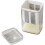 yogurt sieve with extra fine mesh bag, transparent lid, multifunctional cheese filter 2