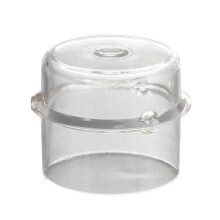 100 ml measuring cup dosing lid, lid, compatible for TM31 TM6 TM5, mixer glass lid, prevents heat loss, mixer accessories