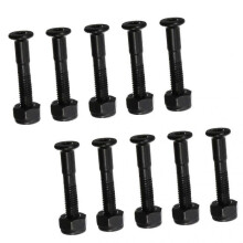 Skateboard Bridge Bolts Cruiser Screws Scooter Accessories Tool Hardware 2.8x1cm Black