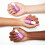 essie essie Σετ Βερνίκι Νυχιών Gel, Λαμπερό Μωβ + Top Coat, Play Date, 0.46 oz 4