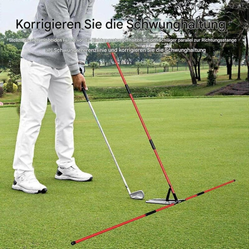 Golf Alignment Sticks for Putting, Driving, Swing Training, Golf Improvement 2