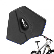 Bicycle seat, Padded shock absorber saddle  Thickened ergonomic for adults Blue