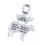 Fleisch  Smoker guide BBQ temperature magnet cooking accessory with internal temperature chart for beef pork poultry fish 1