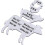 Fleisch  Smoker guide BBQ temperature magnet cooking accessory with internal temperature chart for beef pork poultry fish 4