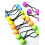 Élastiques à queue de cheval Tara Girls Twinbead Bubble Ball 10 pièces (BT35) 4