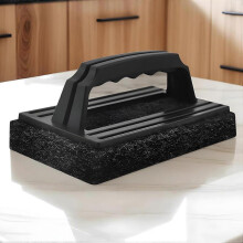 Grill Grate Scrubber with ergonomic handle, Cookware Cleaning for BBQ Camping