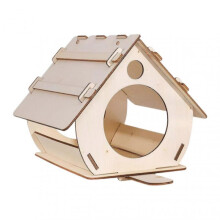 Bird House Made of Bird House  Bird House Kit for DIY  Unfinished Bird House for Adults to Building, Creative Bird House for Hanging s A