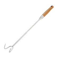 Grill skewers for meat and vegetables BBQ accessories, wooden handle Ref: 3383