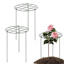 Climbing grid for plants outdoors, 3 stable iron plant grid, reusable garden cages for indoors