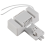 White Plastic 4 Pin 2D Tube Bulb Fluorescent Ballast 3