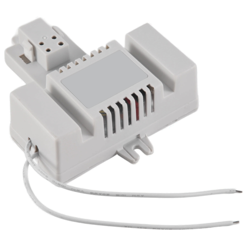 White Plastic 4 Pin 2D Tube Bulb Fluorescent Ballast 1