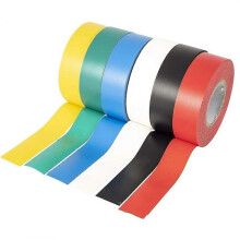 Multi Insulation Tape  19 mm x 20 m  Self Adhesive Insulation Tape  for Protecting, Bundling and Repairing Cables  6 Rolls 19mm x 20m