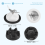 9704230 for kitchenaid,4 Leaf Blender Blade and Blender Coupler 7