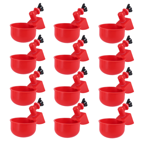 12 pezzi di abbeveratoio per polli con riempimento automatico, abbeveratoio per pollame 1