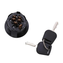 ignition lock with key starter for lawn mower replacement 72504227