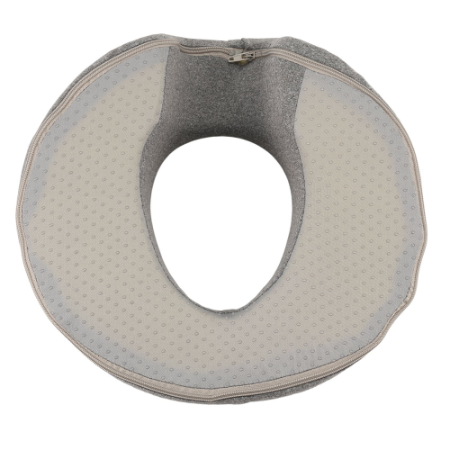 Cuscino ergonomico in memory foam per centro estetico grigio